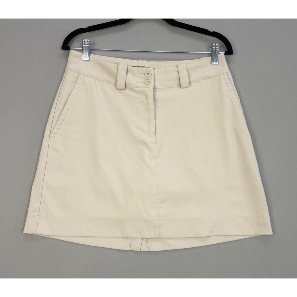 Nike Golf Dri-FIT Skort Womens Size 4 Beige Tan Athletic Skirt